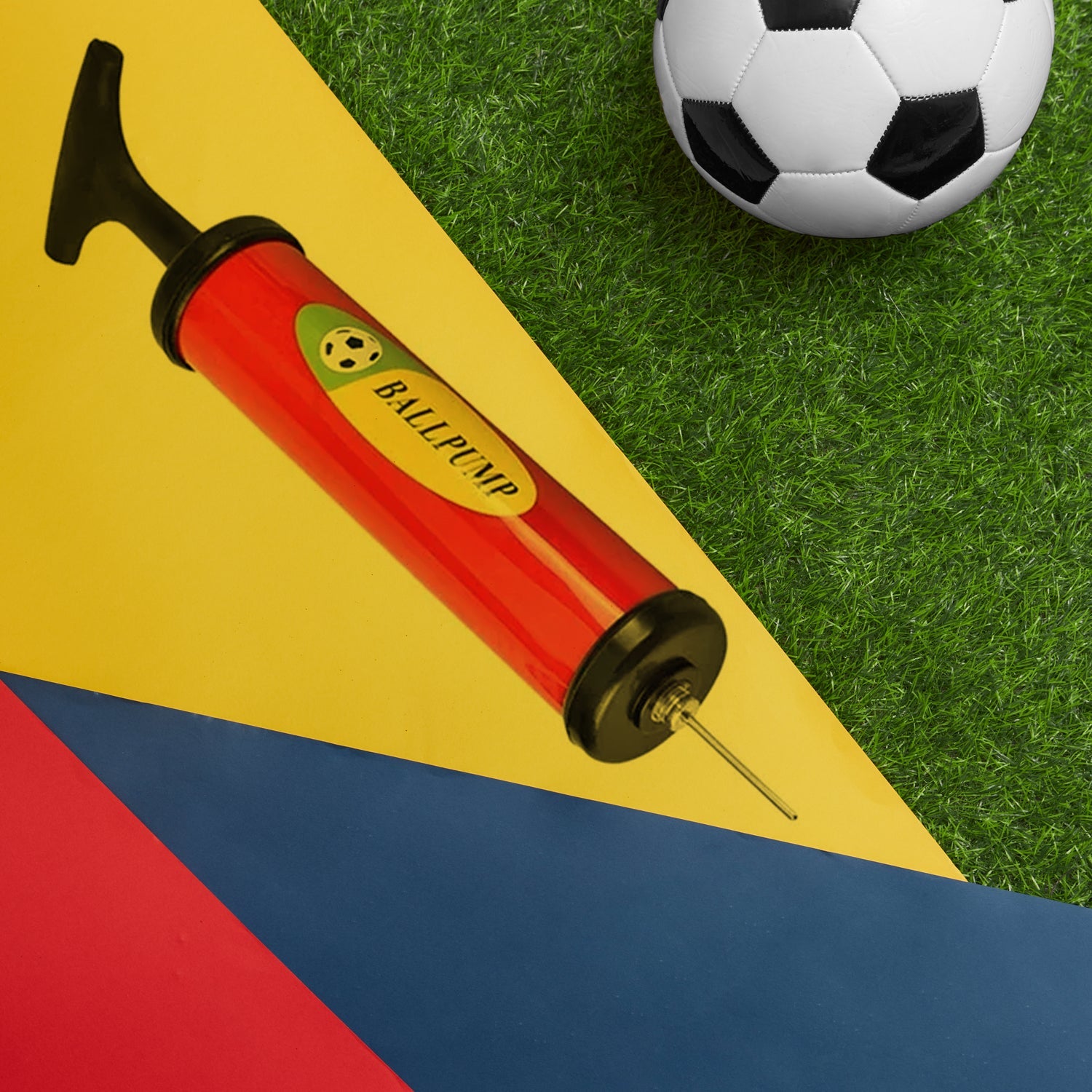 Inflator Air Ball Pump Soft Bouncing Ball Development Kids Toy, Sports Plastic Pump for Soccer, Basketball, Football, Volleyball Ball (24 CM & 33.5 Cm) Inflator Air Ball Pump Soft Bouncing Ball Development Kids Toy, Sports Plastic Pump for Soccer, Basketball, Football, Volleyball Ball (24 CM & 33.5 Cm)